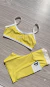 Conjunto Rafa Pineapple Short c/ Bolso (Amarelo c/ Off) - comprar online