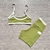 Conjunto Rafa Pistache Short c/ Bolso (Verde c/ Off) - loja online