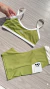 Conjunto Rafa Pistache Short c/ Bolso (Verde c/ Off)