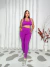 Conjunto Betina Fúcsia Calça Miragem - comprar online