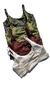 Conjunto Lara Verde Militar Short Montana - comprar online
