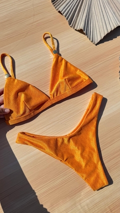 Biquini Mia Amarelo Ouro Glam Asa Fio Duplo na internet