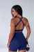 Conjunto Andréia Azul Marinho Short c/ Bolso Aerobic na internet
