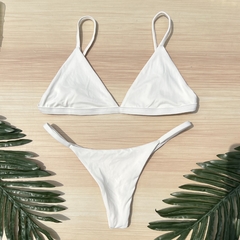 Biquini Basic Pérola Off Tira - comprar online