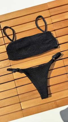 Biquini Renata Preto All Black Tira c\ Regulador