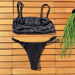 Biquini Renata Preto All Black Tira c\ Regulador - loja online