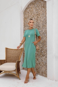 Vestido Viscolycra Mídi Mariana - comprar online