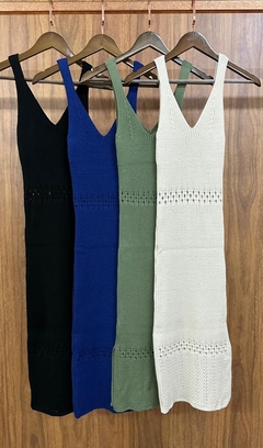 Vestido Tricot Simony - Flor de Elisa moda