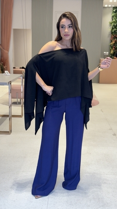 Calça Pantalona Marant Azul Marinho - comprar online