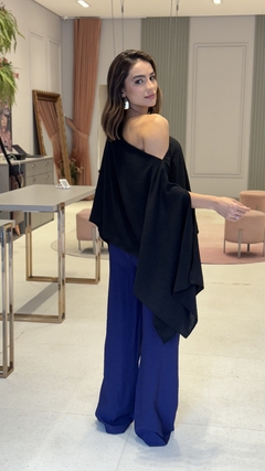 Calça Pantalona Marant Azul Marinho - loja online
