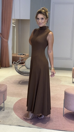 Imagem do Vestido Canelado Gola Yarin