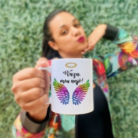 Caneca de Porcelana - Anjo
