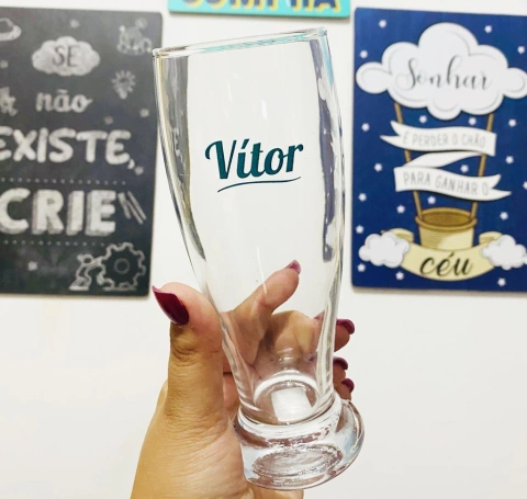 Copo Tulipa De Vidro