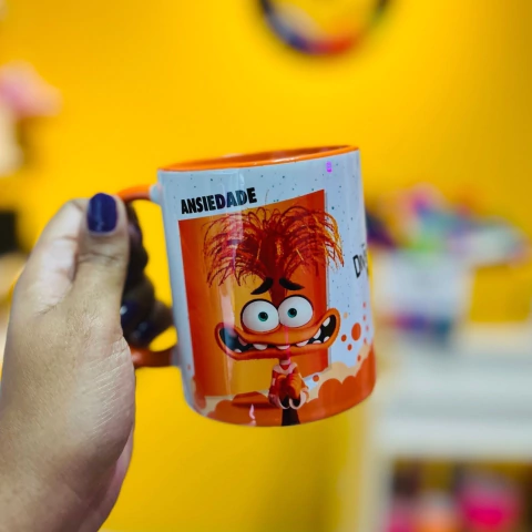 Caneca Ansiedade - Divertidamente