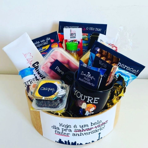 Cesta de Café da Manhã - Grey's Anatomy