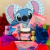 Cesta Love Stitch Coração - Por Mais Festa | Presentes e Cestas Personalizadas e Criativas