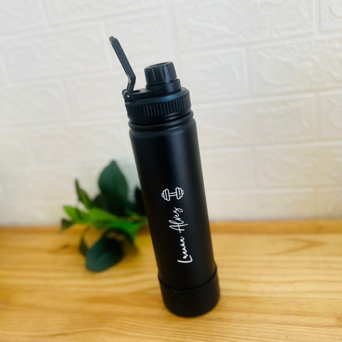 Garrafa Térmica com Alça e Suporte - 800ml