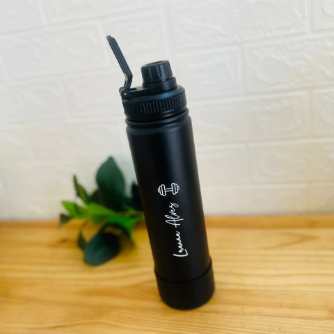 Garrafa Térmica com Alça e Suporte - 800ml