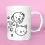 Caneca Mãe de Cachorro na internet