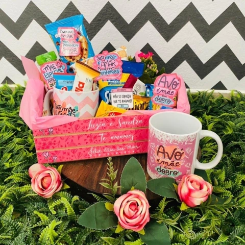 Cesta Minha Vózinha + Balão