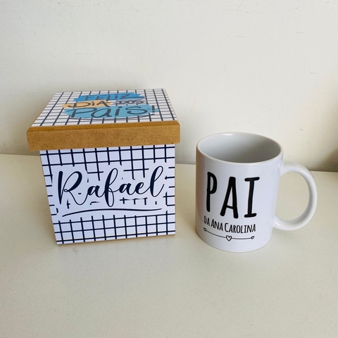 Caneca de Porcelana + Caixa