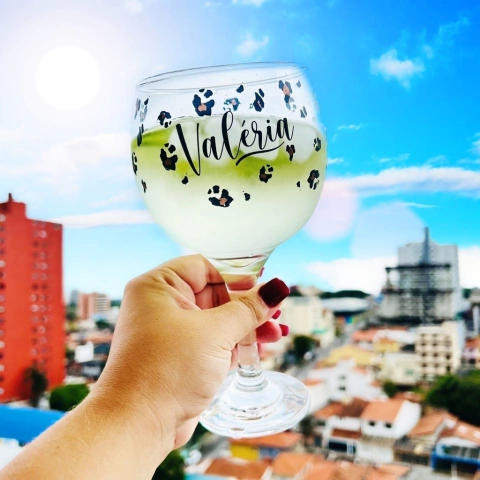 Taça de Gin Onça - Vidro