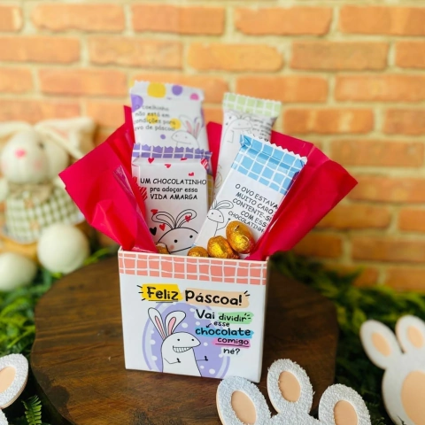 Mini Cesta Florks Páscoa
