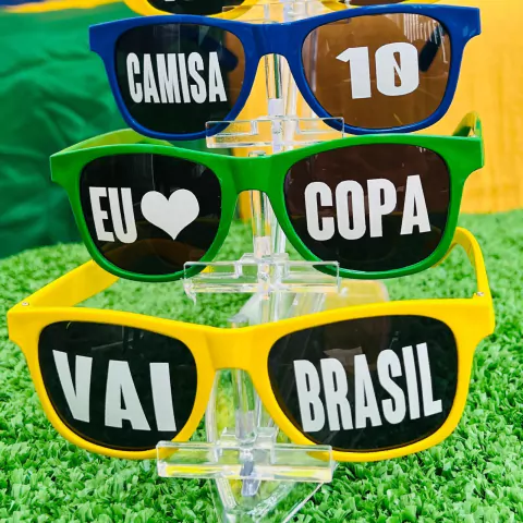 Óculos Rayban Personalizado COPA DO MUNDO