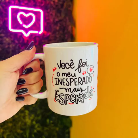 Caneca de Porcelana Dia dos Namorados