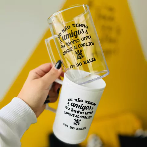 Caneca de Chopp Acrilico 500ml