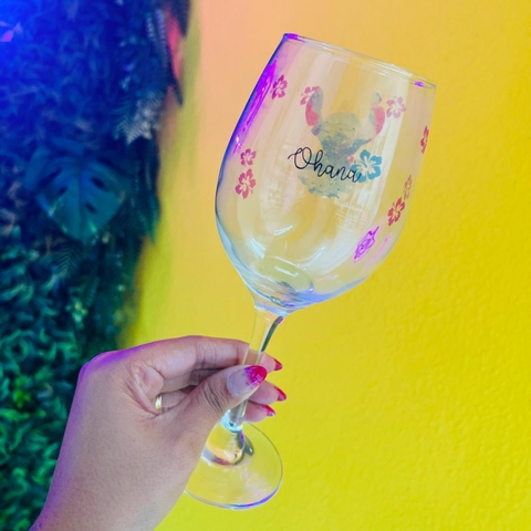 Taça de Vinho - Stitch