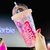 Copo Barbie com Led e Canudo Rosa BB na internet