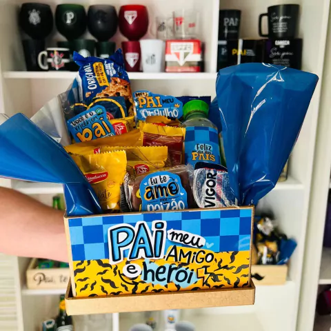 Cesta Manhã Dia dos Pais