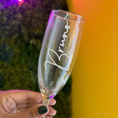 Taça de Espumante - Personalizada
