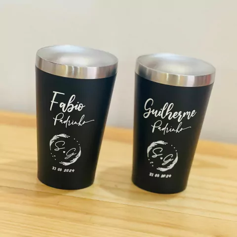 Copo americano Térmico 140ml - Padrinhos