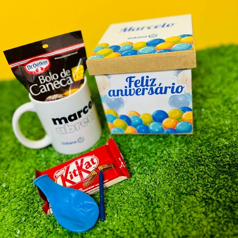 Caixa Parabéns