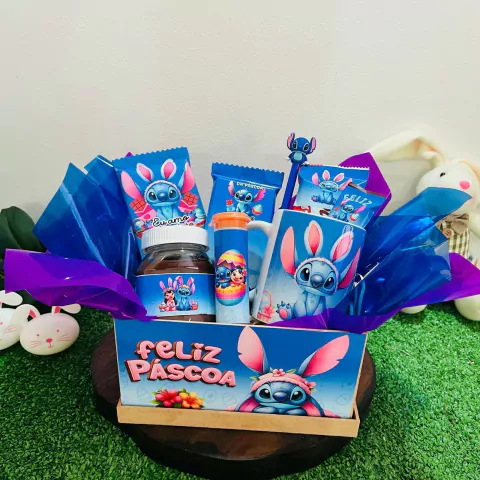 Caixa Páscoa Stitch