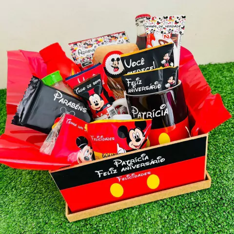 Cesta Café com Mickey
