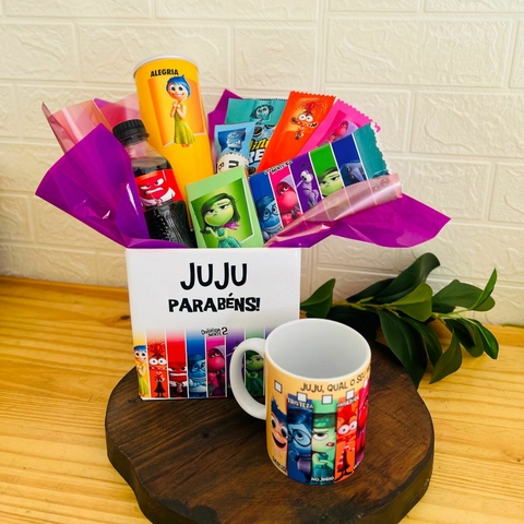 Box Divertidamente + Caneca Emoções