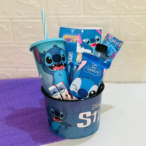 Balde Pipoca - Stitch