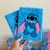 Caderno Pelúcia Stitch - Por Mais Festa | Presentes e Cestas Personalizadas e Criativas