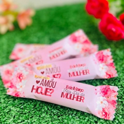 Barrinha de Cereal Personalizada - Dia das Mulheres - comprar online