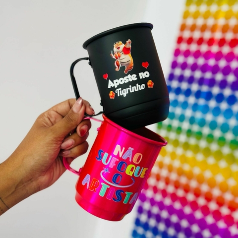 Caneca de Alumínio Personalizada 500ml - Carnaval - comprar online