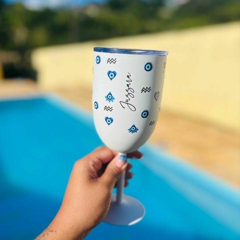 Taça Térmica 500ml Olho Grego - comprar online
