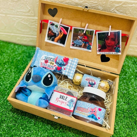 Love Box Stitch Namorados - Caixa Madeira - comprar online
