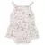 Body Vestido Alça para bebê em algodão egípcio Floral Coelha - Mini & Co.