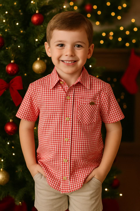 Camisa xadrez vichy 8200 - comprar online