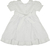 Vestido batizado bordado saia curvas babado - 3260 na internet