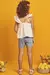 Conjunto de Blusa e Shorts em Jeans Bellini com Elastano INFANTI 67754 - comprar online