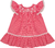 Vestido trapézio xadrez bordado - 8076
